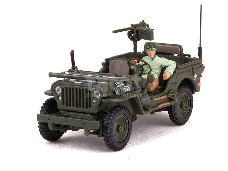 97029 Willys Jeep Canon Militaire