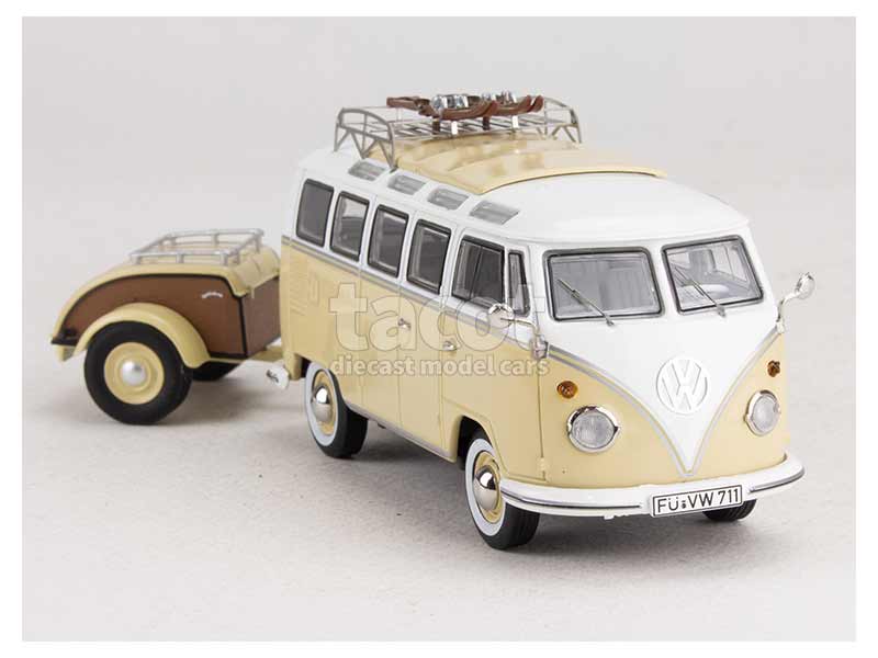 97190 Volkswagen Combi T1 Samba Remorque Westfalia