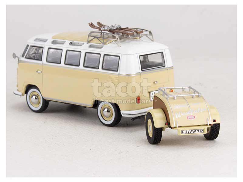 97190 Volkswagen Combi T1 Samba Remorque Westfalia