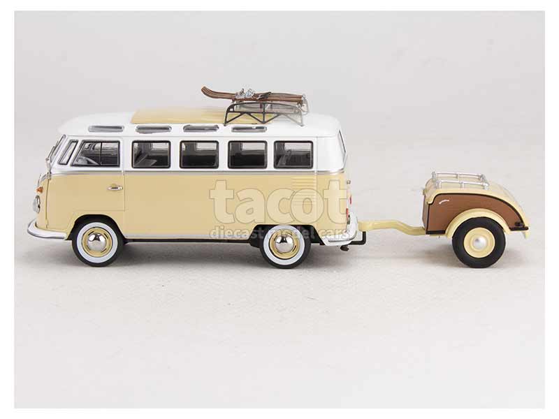 97190 Volkswagen Combi T1 Samba Remorque Westfalia