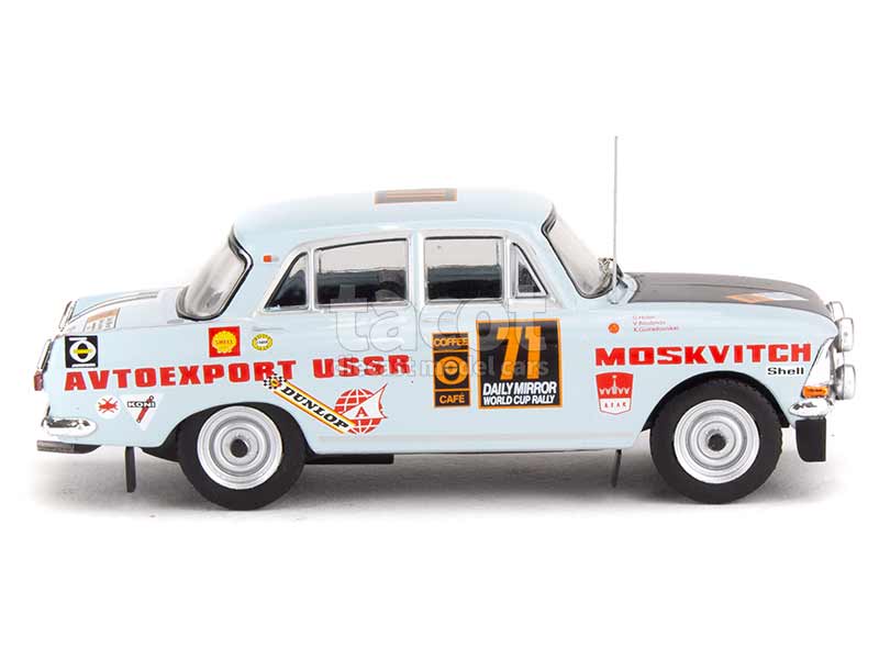 Moskvitch 412 Police Russe – 1/43 – Agat/Inkotek – Occasion