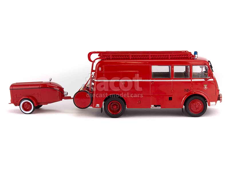 97316 Berliet GLA 5 Fourgon Pompiers 1949