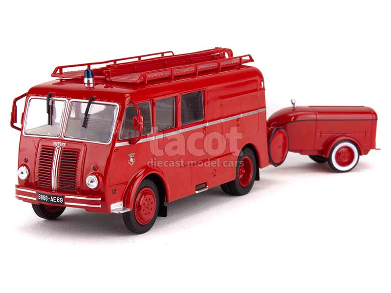 97316 Berliet GLA 5 Fourgon Pompiers 1949
