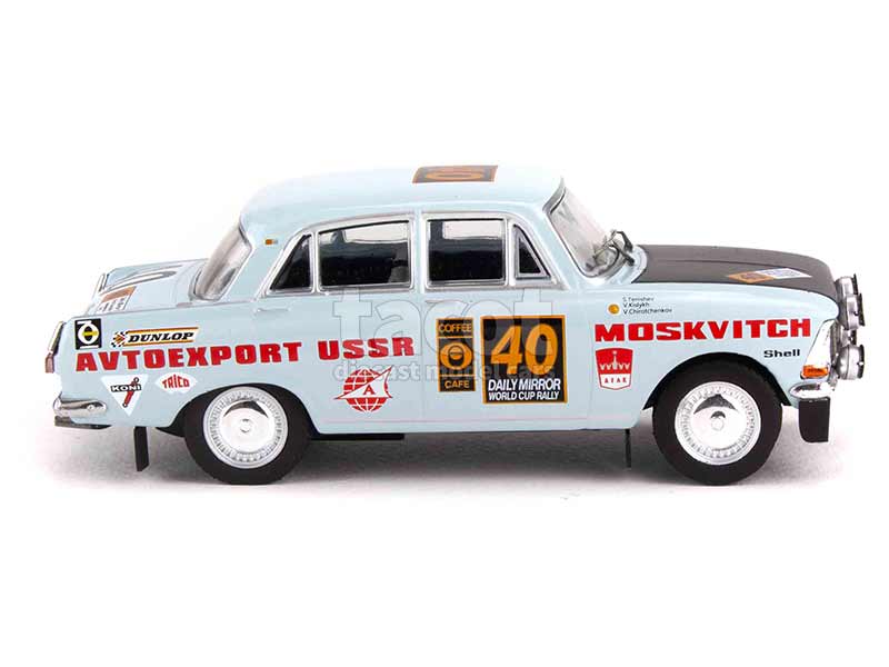 97330 Moskvitch 412 London Mexico Rally 1970