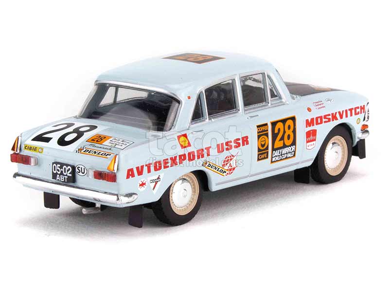 97331 Moskvitch 412 London Mexico Rally 1970