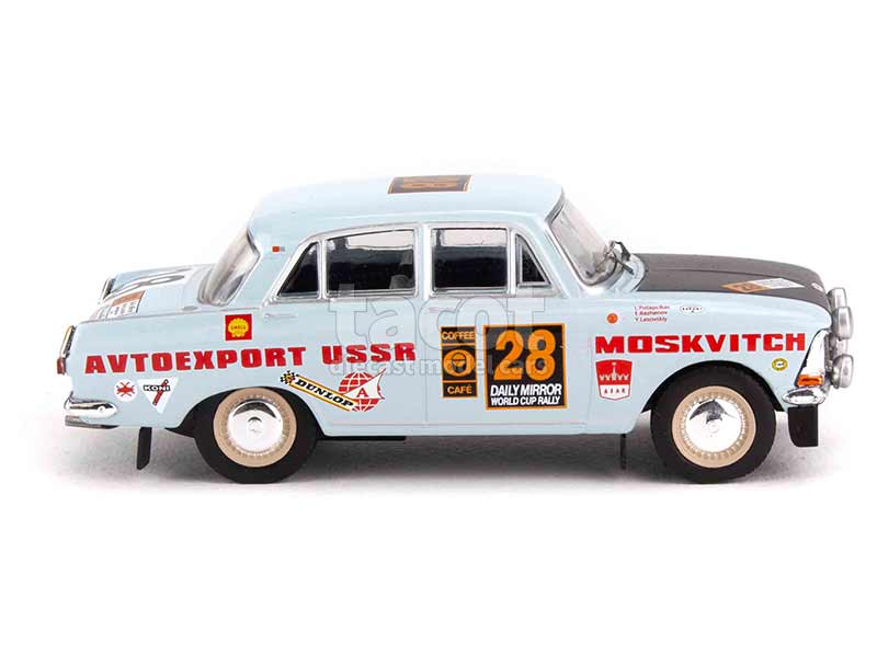 97331 Moskvitch 412 London Mexico Rally 1970