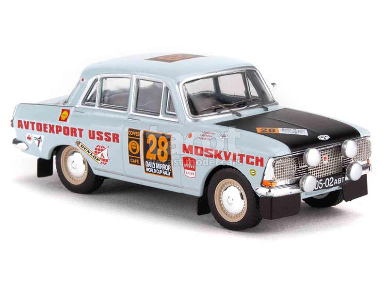 97331 Moskvitch 412 London Mexico Rally 1970