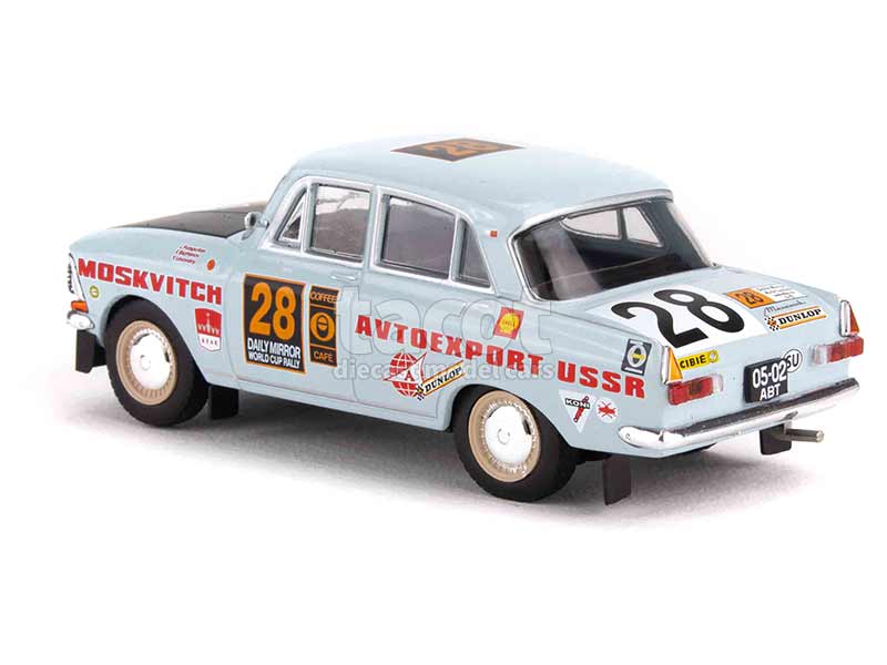 97331 Moskvitch 412 London Mexico Rally 1970