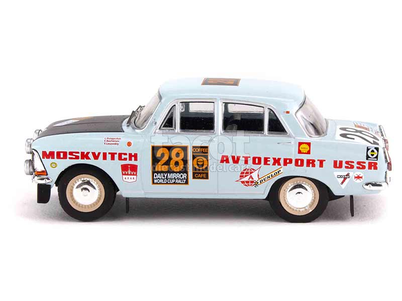 97331 Moskvitch 412 London Mexico Rally 1970