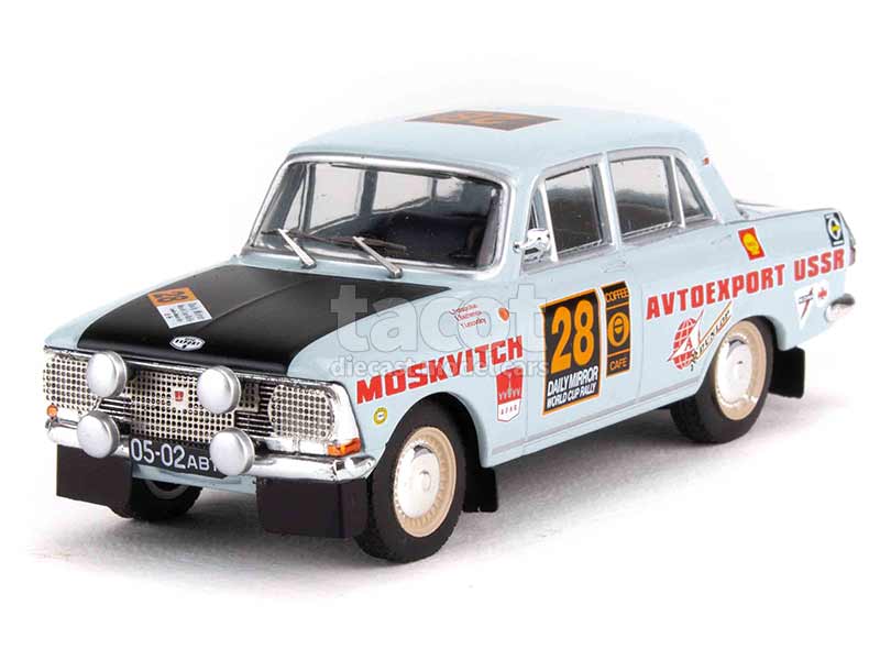 97331 Moskvitch 412 London Mexico Rally 1970