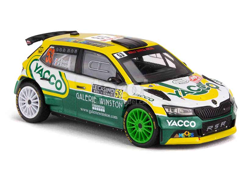 97333 Skoda Fabia Rally2 Monte-Carlo 2021