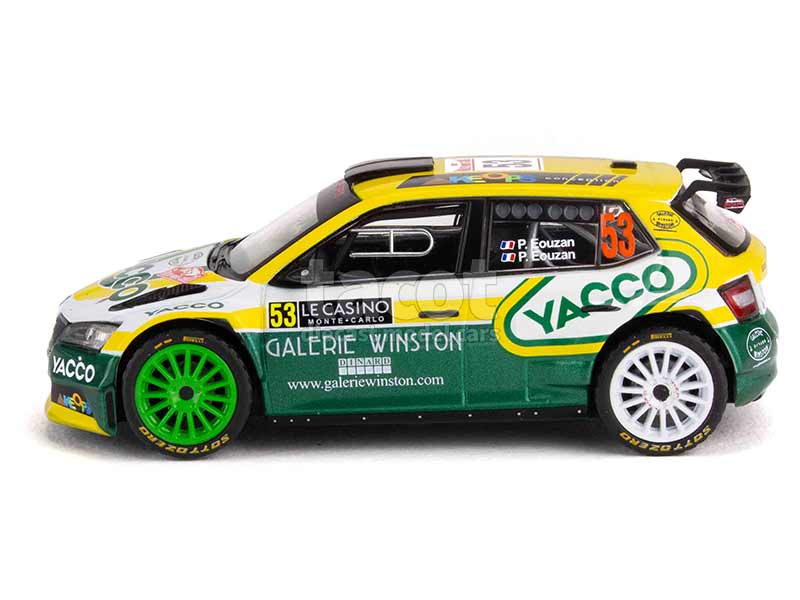97333 Skoda Fabia Rally2 Monte-Carlo 2021