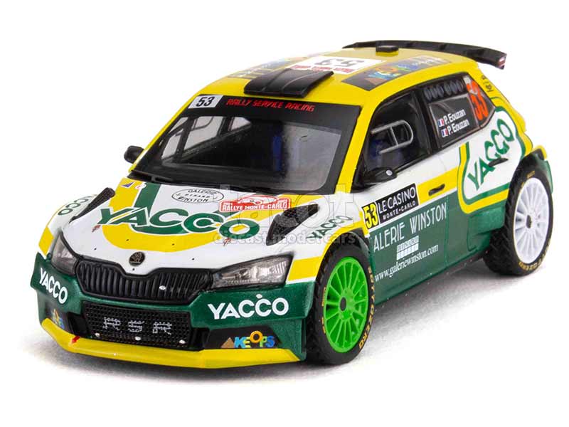 97333 Skoda Fabia Rally2 Monte-Carlo 2021