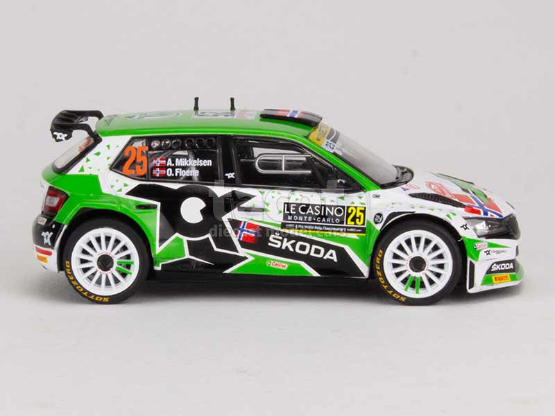 97467 Skoda Fabia Rally2 Evo Monte-Carlo 2021