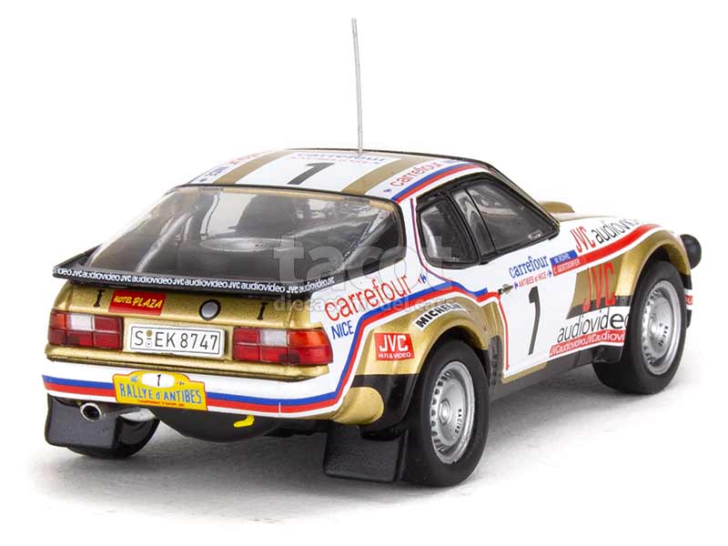 Porsche 924 Carrera GTS #1 - Rallye Antibes 1981 - Rohrl - IXO 1/43 - Neuve