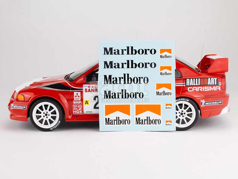 My Models - Mitsubishi Carisma GT - Mäkinen - RAC Rally 97 - Ixo 1/43