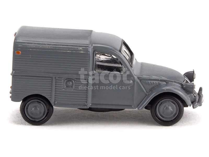 Norev HO Citroën 2cv AU fourgonette 1953 gris foncé Echelle 1/87