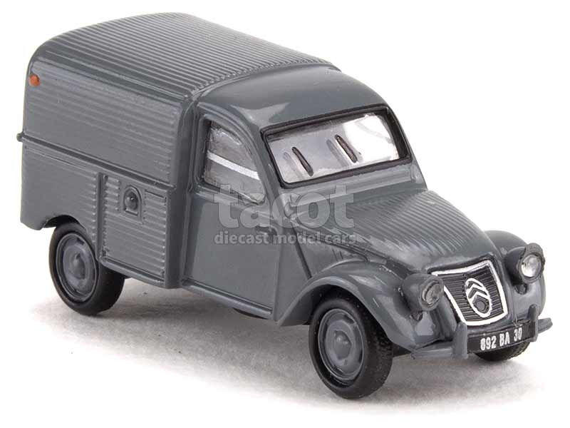 Norev HO Citroën 2cv AU fourgonette 1953 gris foncé Echelle 1/87