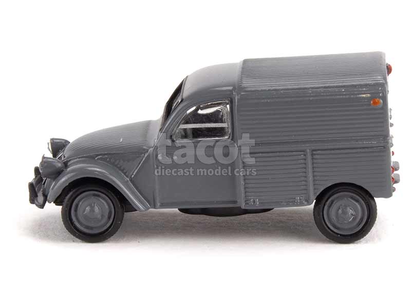 Norev HO Citroën 2cv AU fourgonette 1953 gris foncé Echelle 1/87