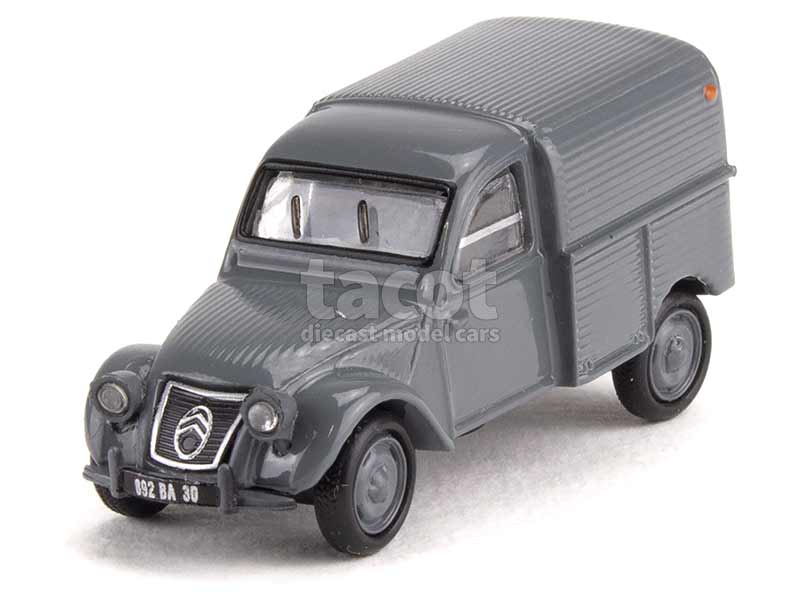 Norev HO Citroën 2cv AU fourgonette 1953 gris foncé Echelle 1/87