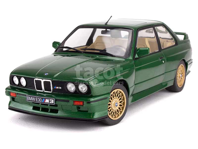 BMW - M3/ E30 1990 - Solido - 1/18 - Autos Miniatures Tacot