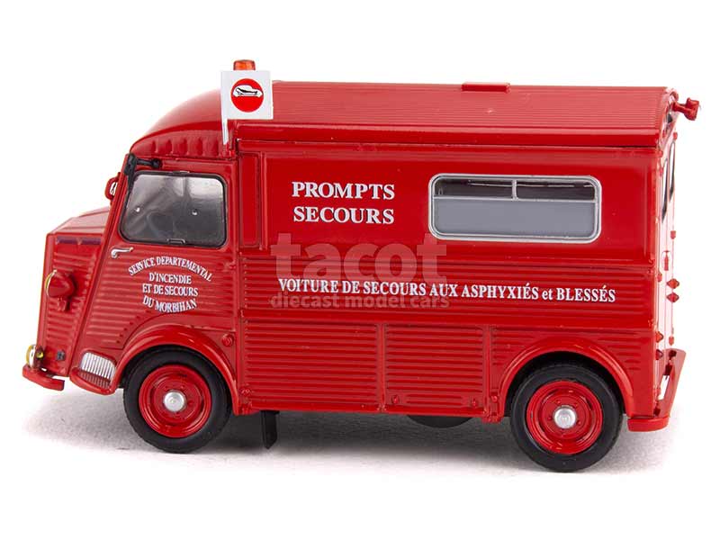 Miniature Miniacars 1/43 – Citroën Jumper 1997 Pompiers / Minibus (modèle Modifié)