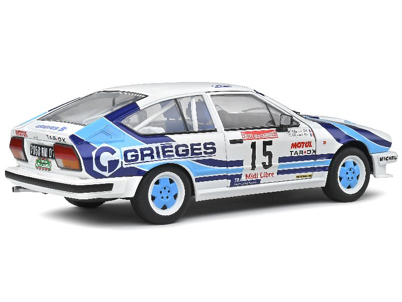 97653 Alfa Romeo GTV6 Rallye Des Garrigues 1986