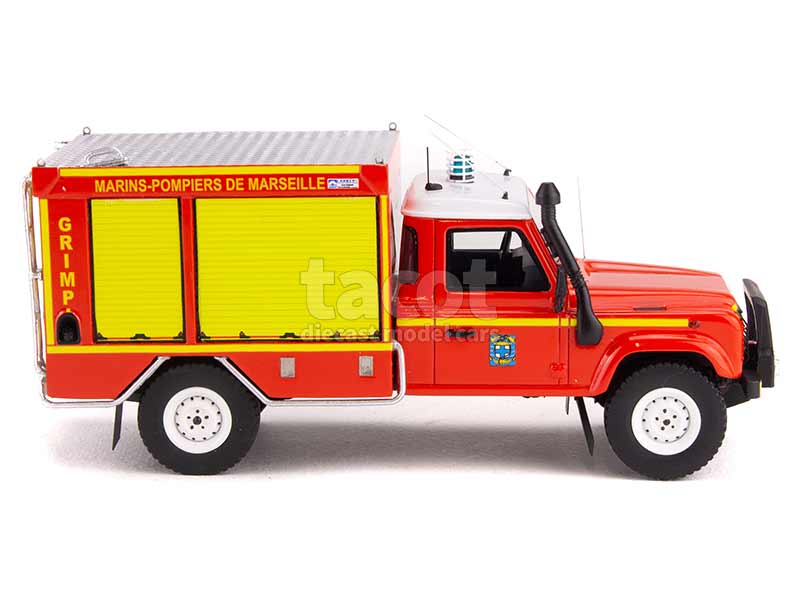 97665 Land Rover 130 Simple Cabine GRIMP Pompier
