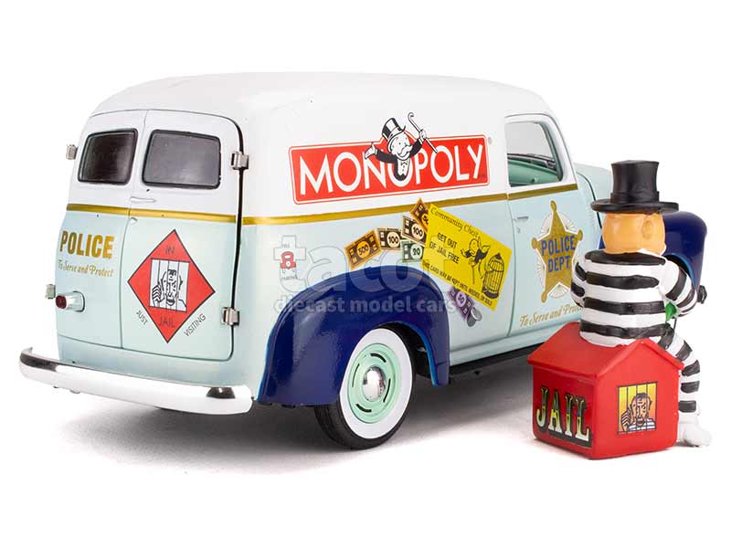 97727 Chevrolet Van Police Monopoly 1948