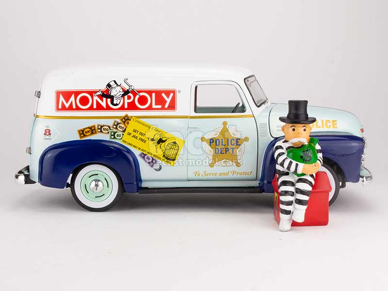 97727 Chevrolet Van Police Monopoly 1948