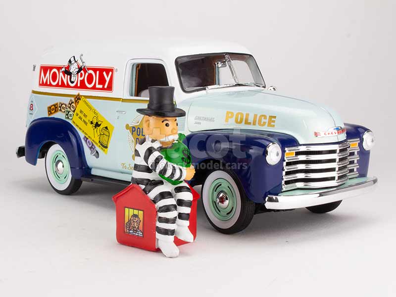 97727 Chevrolet Van Police Monopoly 1948