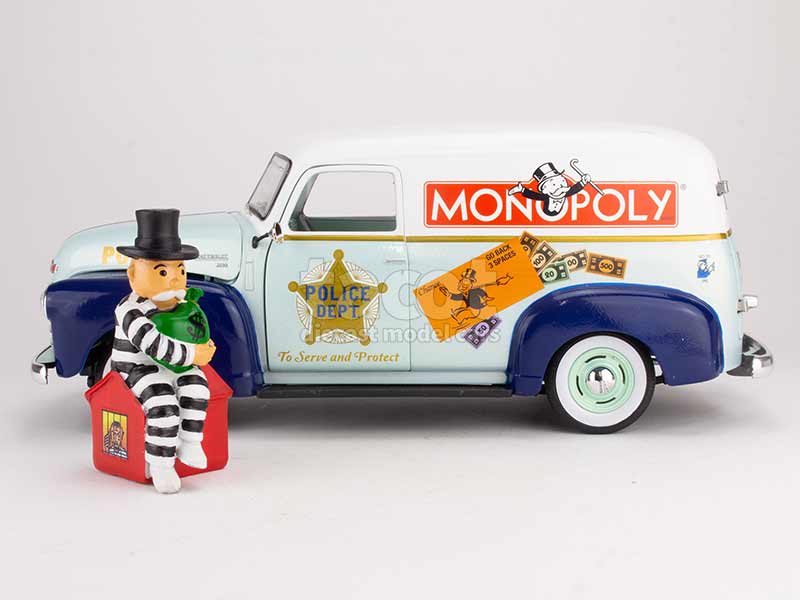 97727 Chevrolet Van Police Monopoly 1948