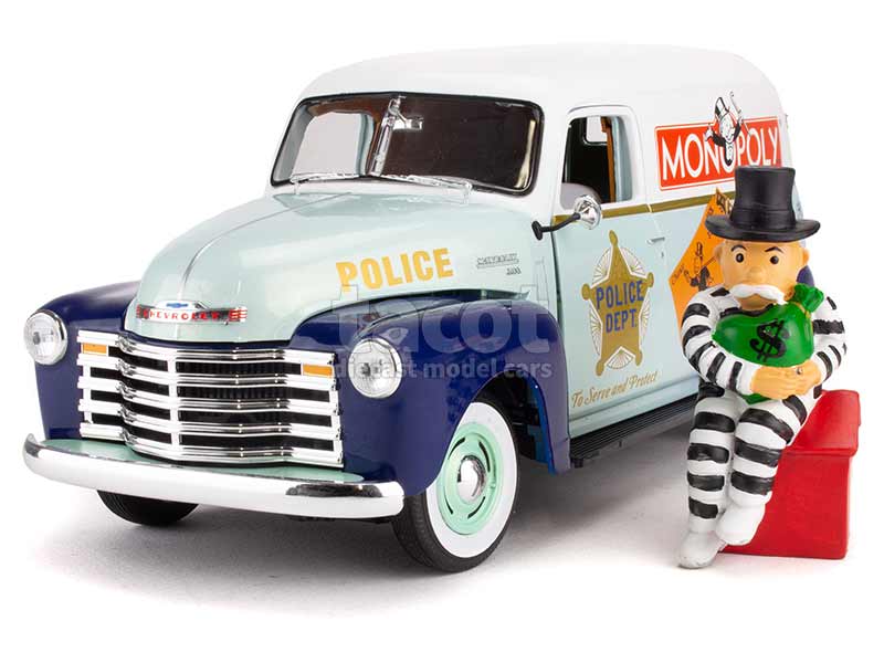 97727 Chevrolet Van Police Monopoly 1948