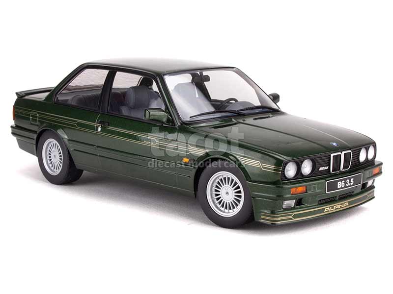 BMW ALPINA B6 3.5 E30 1988 RED METAL KKSCALE KKDC180782 180782 1:18 DIE CAST 4260699760517