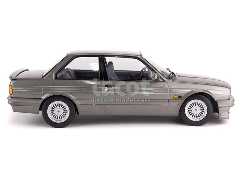Miniature BMW Alpina B6 3.5 E30 1988 Au 1/18 - KK-scale - Gris Métallisé