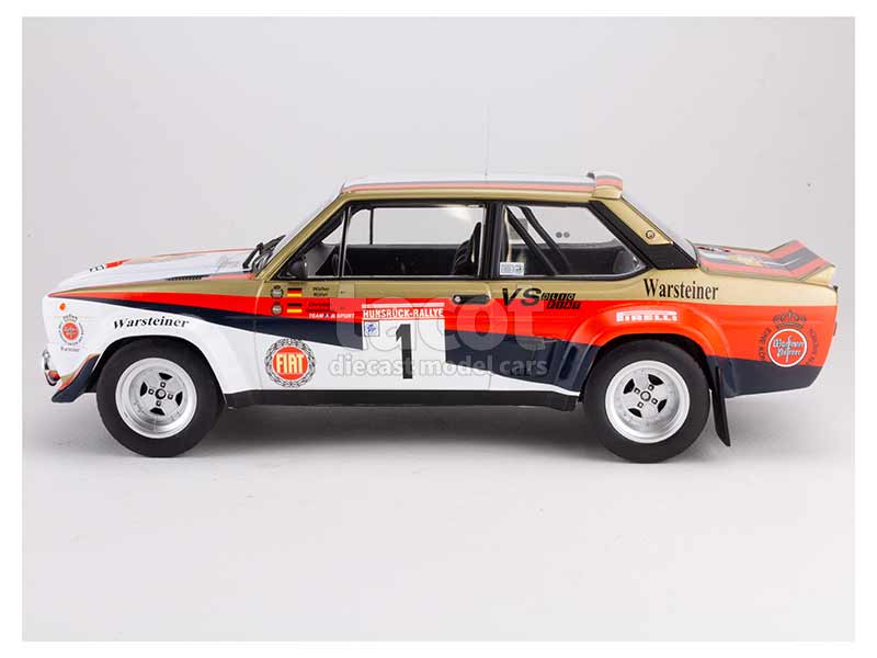 Fiat 131 Abarth #1 Rally Hunsrück 1979 Röhrl 1/18 Ixo NEU (Neu und