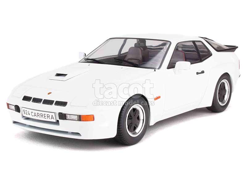 MCG 1/18 - Porsche 924 Carrera GT Black 1981 Diecast Scale model car