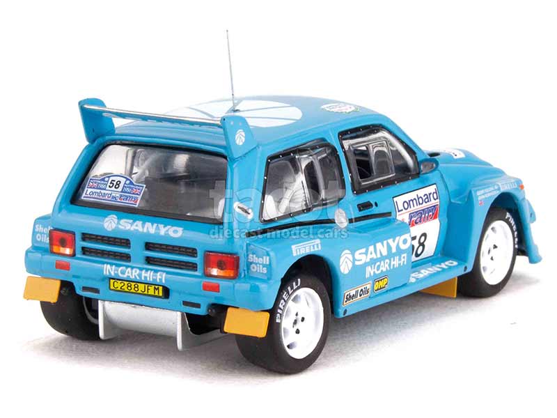 97847 MG Metro 6R4 RAC Lombard Rally 1986