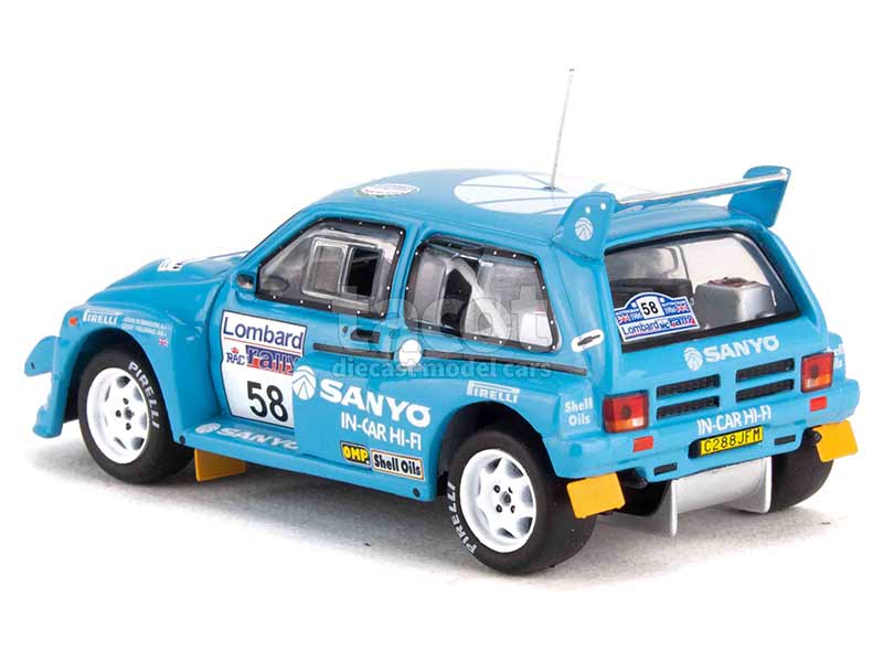 97847 MG Metro 6R4 RAC Lombard Rally 1986
