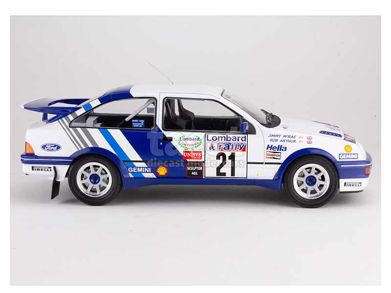 97873 Ford Sierra RS Cosworth Lombard RAC Rally 1989