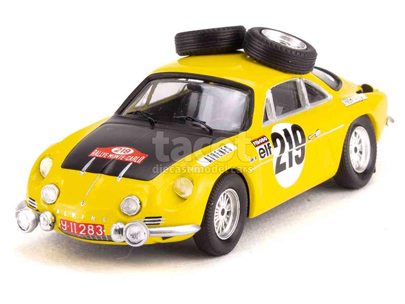 Alpine A110 Berlinette Tour de Corse 1969 miniature Universal Hobbies au  1/43e miniatures-toys