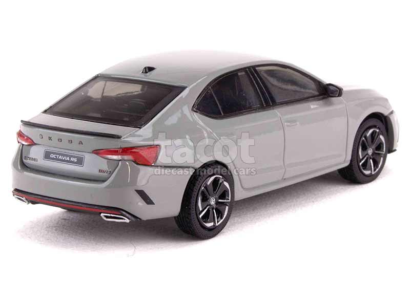 Abrex Skoda Octavia IV RS 2020 Miniature 1/43 Verte – Collection Neuve
