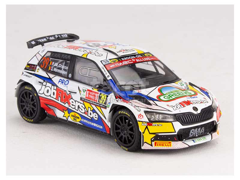 98010 Skoda Fabia Rally2 Evo Ypres Rally 2021