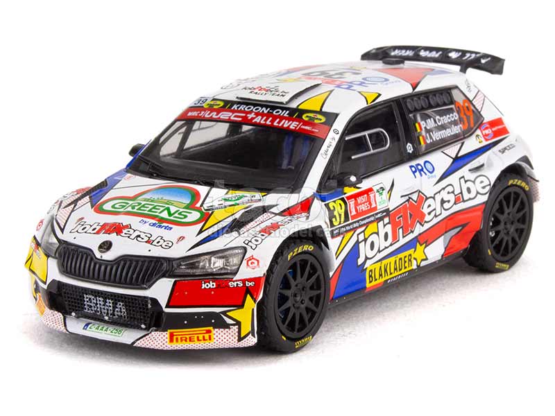 98010 Skoda Fabia Rally2 Evo Ypres Rally 2021