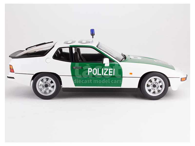 ミニチャンプス ポルシェ 924 1985 1/18 ミニカー ポリスカー