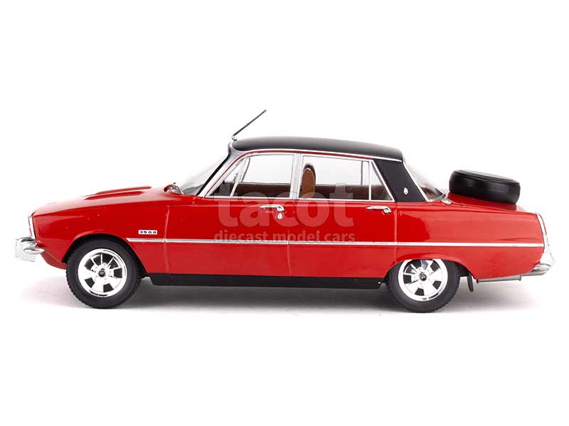 Rover 3500 (P6), 1974, RHD /red - matt-black/