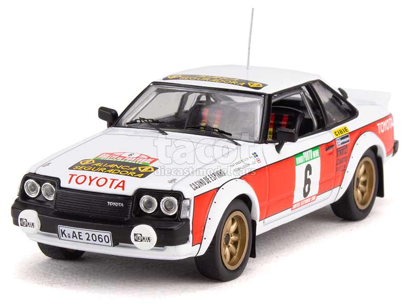 Voiture de 1977 couleur rouge - TOYOTA Celica 2000 GT