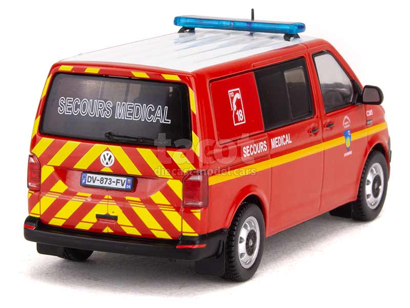 98148 Volkswagen Combi T6 Secours Médical Pompiers