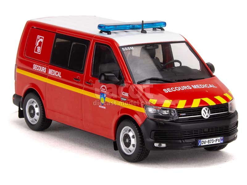 98148 Volkswagen Combi T6 Secours Médical Pompier