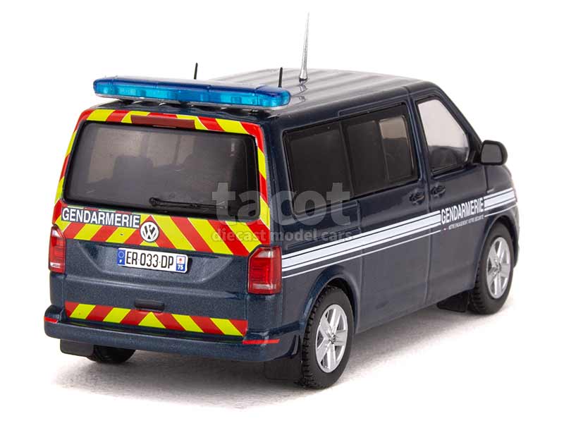 Miniature Volkswagen Combi T6 Pompiers - ODEON - Echelle 1/43